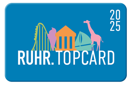 Grafik der RUHR.TOPCARD 2025