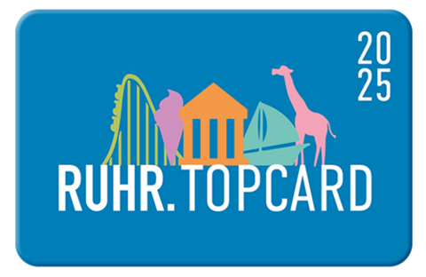 Grafik der RUHR.TOPCARD 2025